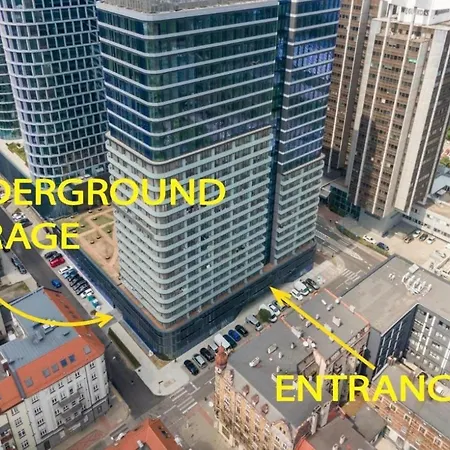 Skyline Global , 21th Floor, Free Garage, Self Check-in Apartmán