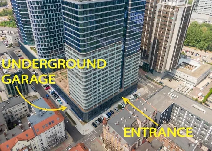 Skyline Global , 21th Floor, Free Garage, Self Check-in Apartmán