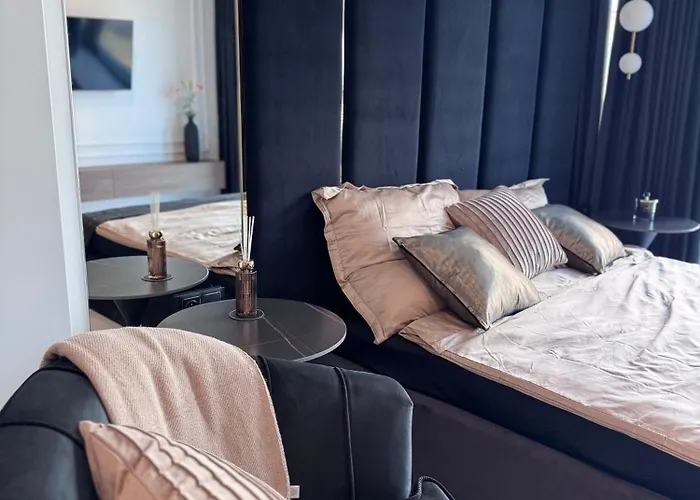 Apartmán Skyline Global , 21th Floor, Free Garage, Self Check-in *